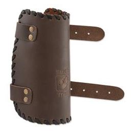 BRASSARD TRADI TRIBAL 18cm BROWN LEATHER