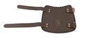 BRASSARD TRADI TRIBAL 18cm BROWN LEATHER