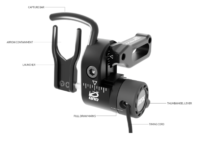 QAD REPOSE-FLECHE DROP AWAY ULTRA REST HDX 