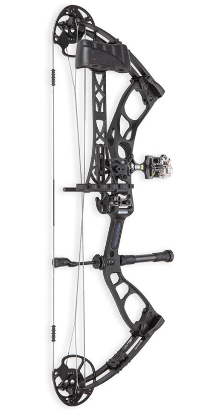 ELITE COMPOUND PACKAGE EMBER TRI-TRACK CAM RH 10-60LBS 15-29" NINJA BLACK