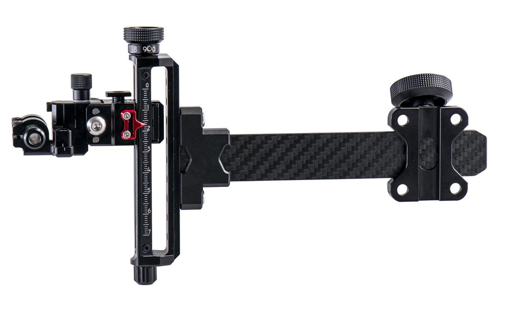 AVALON COMPOUND SIGHTS POWR CARBON BAR / EXT 6" BLACK