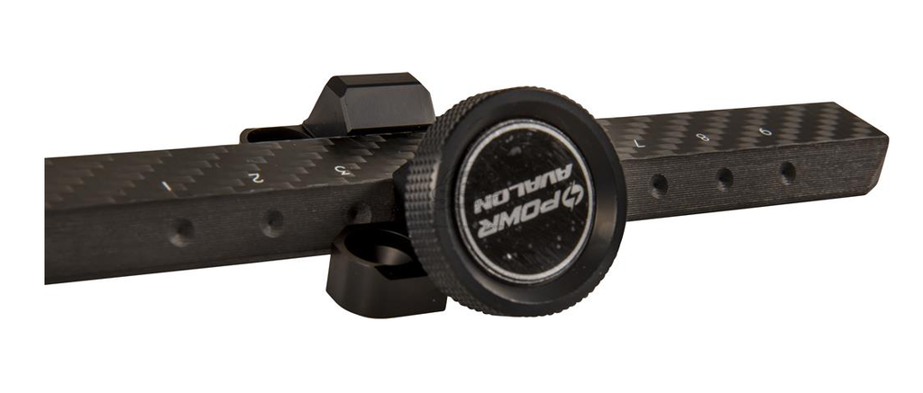 AVALON COMPOUND SIGHTS POWR CARBON BAR / EXT 6" BLACK