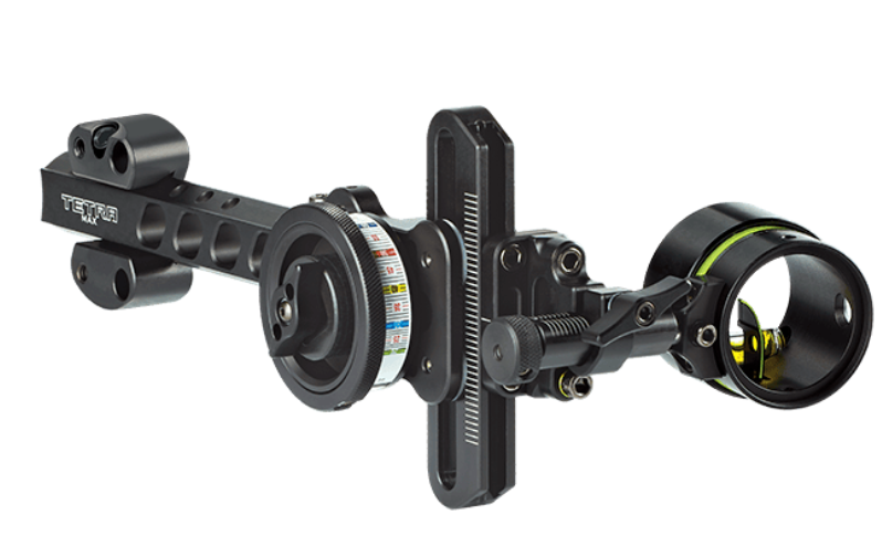 HHA COMPOUND SIGHTS SHORT BAR TETRA MAX TOURNAMENT RYZ 2510 2 PIN .010"