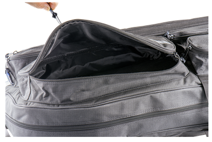 COMPOUND HOUSSE TEC ONE 116 CM WITH MULTIPLE POCKETS BLACK