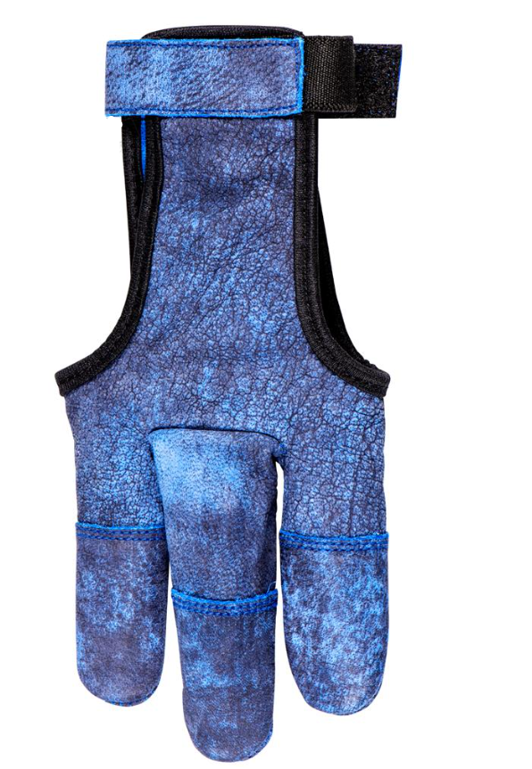 BUCK TRAIL GANT MUI CUIR BLEU