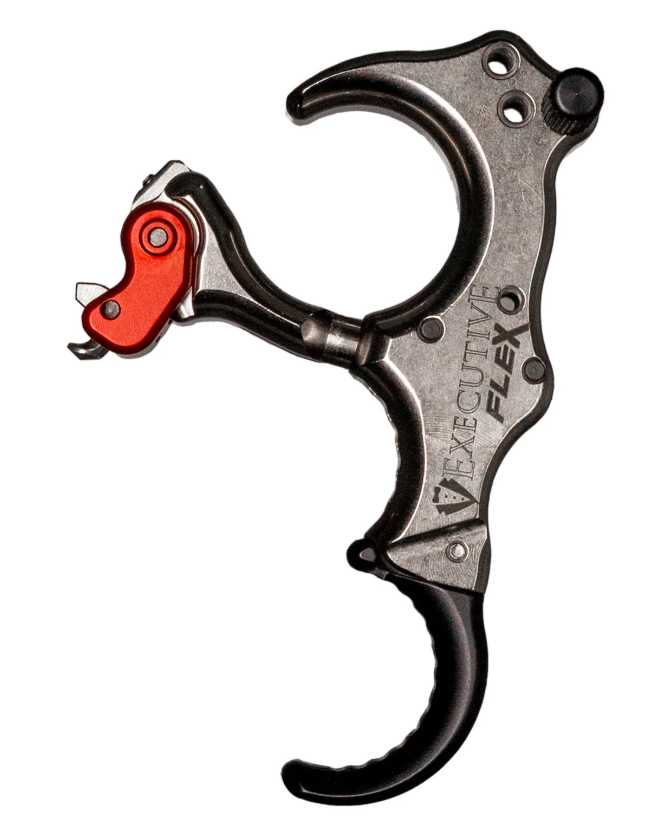 TRU BALL EXECUTIVE FLEX DECOCHEUR 3 FINGER BACK TENSION QUICK SILVER BRASS