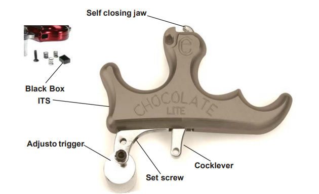 CARTER CHOCOLATE LITE DECOCHEUR POUCE