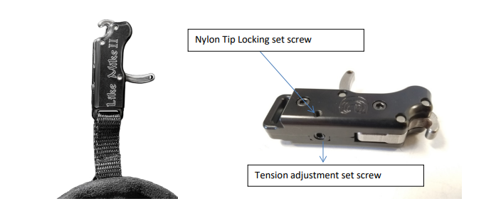 CARTER INDEX FINGER RELEASES LIKE MIKE II B3 BUCKLE STRAP