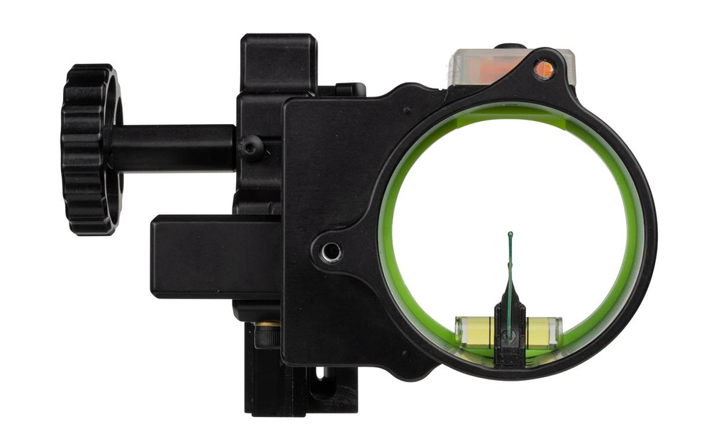 BLACK GOLD COMPOUND SIGHT ASCENT MOUNTAIN LITE HD DUAL TRACK/ 2 PIN VERTICAL .019" BLACK