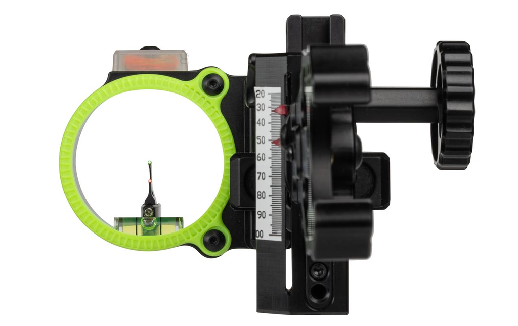 BLACK GOLD COMPOUND SIGHT ASCENT MOUNTAIN LITE HD DUAL TRACK/ 2 PIN VERTICAL .019" BLACK