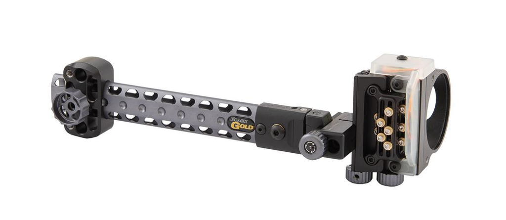 BLACK GOLD COMPOUND SIGHT PRO FX / 5 PIN 6" WT .019 BLACK