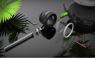 SANLIDA X8 29MM WITH LENS DIOPTER 0.75 RED FIBRE OPTIC COMPOUND SCOPE