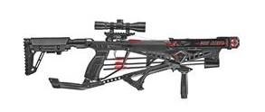 SIEGE 300fps 150LBS COMPOUND CROSSBOW SET W/ RETICLE SIGHT SCOPE
