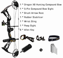 SANLIDA DRAGON X8 COMPOUND PACKAGE RH / BLACK