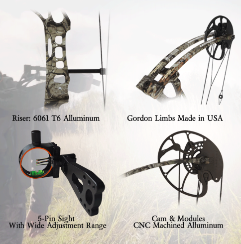SANLIDA DRAGON X8 COMPOUND PACKAGE RH / CAMO