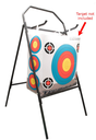 AVALON TARGET STAND METAL DELUXE 152x80CM W/ 4 LEGS AND HOOKS TO CARRY ANY TARGET