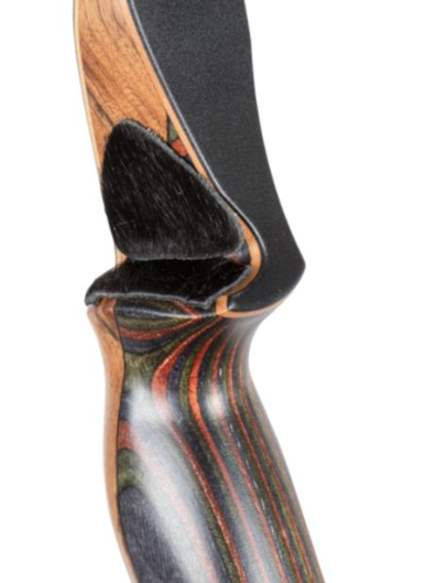 BUCK TRAIL TRADITIONAL CALF HAIR SHELF AND PLATE ARROW REST STICK ON