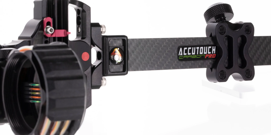 AXCEL ACCUTOUCH CARBON PRO SLIDER W/DAMP. ACCUSTAT II SCOPE - 3 PIN BLACK .019