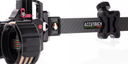AXCEL ACCUTOUCH CARBON PRO SLIDER W/DAMP. ACCUSTAT II SCOPE - 3 PIN BLACK .010