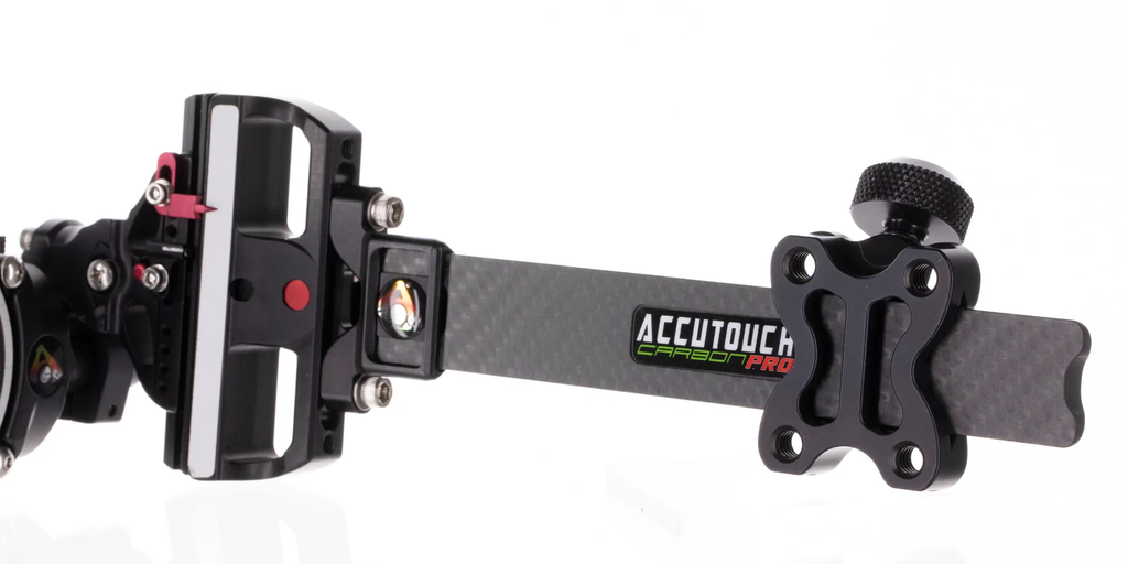 AXCEL ACCUTOUCH CARBON PRO SLIDER W/DAMP. ACCUSTAT II SCOPE - 5 PIN BLACK .019
