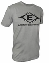 EASTON ANTLER E LOGO TEE GREY