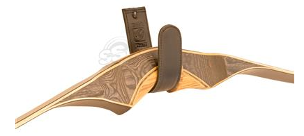 BOW HOOK LEATHER BLACK