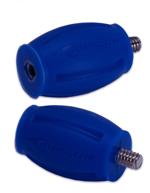 AVALON STABILIZER DAMPERS CONTROL 18mm DAMPER 1/4" BLUE