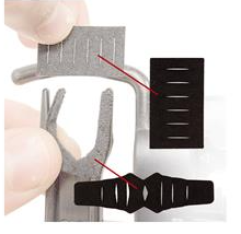 QAD COMPOUND ARROW REST PARTS FELT KIT  LAUNCHER / CAPTURE BAR BLACK 3/PK