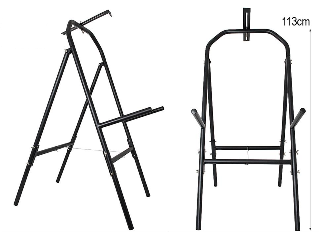 AVALON TARGET STAND METAL SMALL H113xW50xD30cm - 4 LEGS 