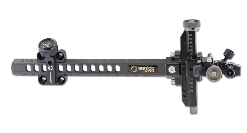 SANLIDA COMPOUND SIGHT X10 CARBON BAR - 9" EXTENSION BAR BLACK