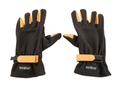 BUCK TRAIL FLEECE GANTS WITH LEATHER RENFORCED FINGERTIPS PER PAIR