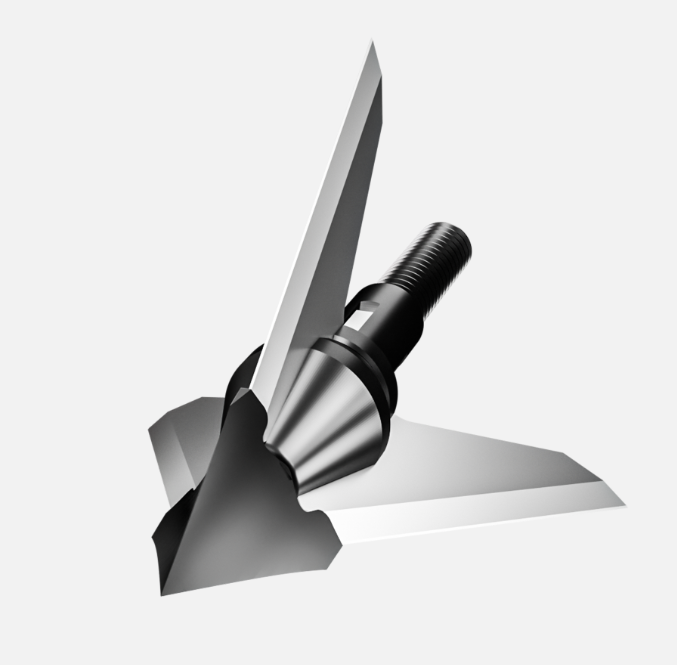 QAD FIXED BLADE BROADHEADS DEEP 6 EXODUS 3PK