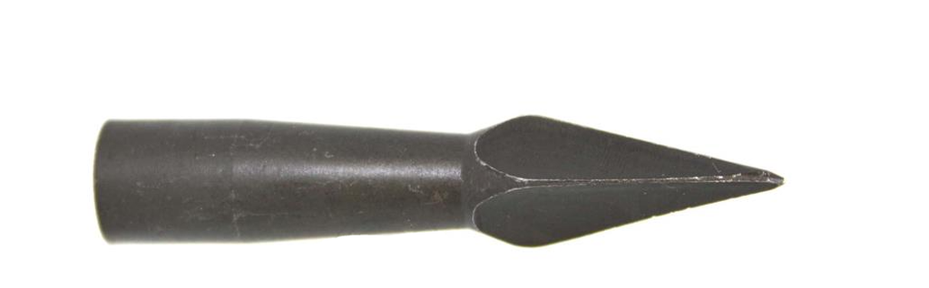 TIPPING POINT QUADRELLA GLUE-ON POINTS FOR WOODEN ARROWS METAL W/ THREAD 12PK