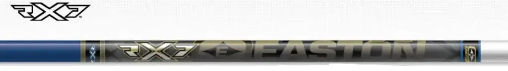 EASTON SHAFT ALUMINIUM RX7 BLUE/SILVER 12PK