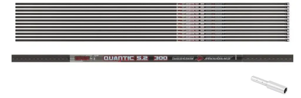 SKYLON SHAFT 3K QUANTIC ID5.2/33" WITH NOCK AND INSERT 12PK