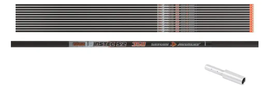 SKYLON SHAFT INSTEC ID5.2/33" WITH NOCK AND INSERT 12PK