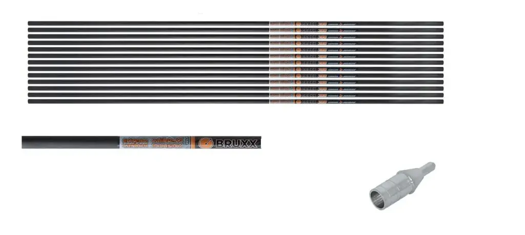 SKYLON SHAFT BRUXX 23 ID 8.0/33" WITH PIN INSERT 12PK