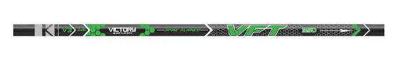VICTORY SHAFT CARBON VFT GAMER ID 6.2/31" WITH PIN NOCK 12PK