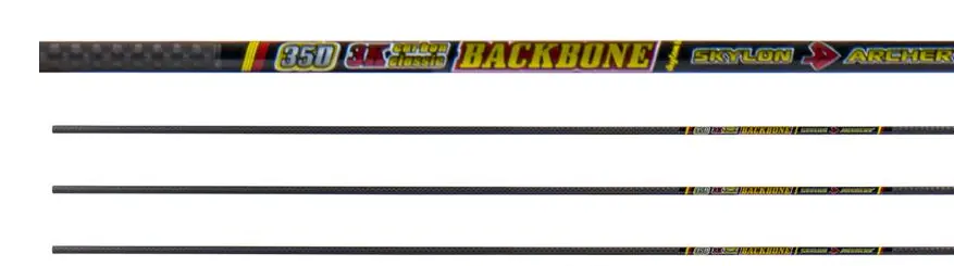 SKYLON SHAFT CARBON 3K BACKBONE ID5.2/33" WITH INSIDE NOCK AND INSERT 12PK