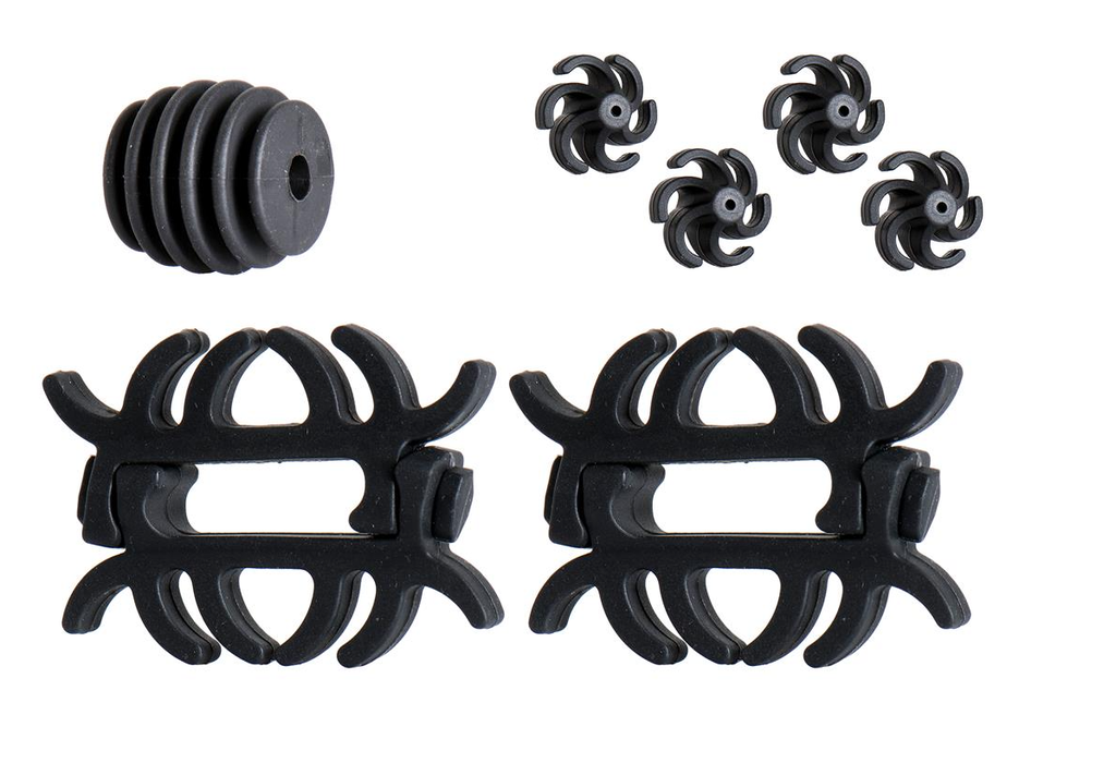 MAXIMAL DAMPER OTHERS HUSH KIT FOR COMPOUND LIMBS / STRINGS / RODS BLACK