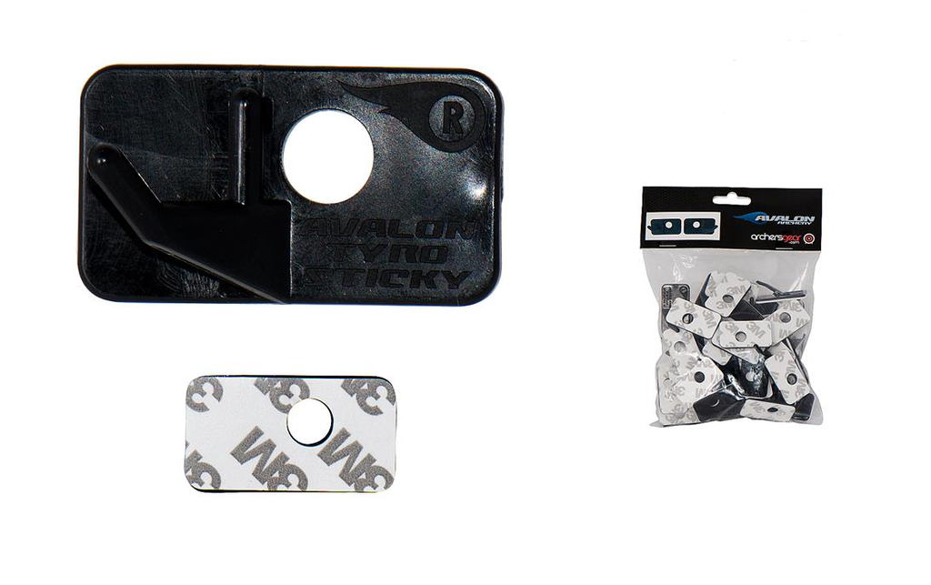 AVALON ARROW RESTS STICK ON TYRO STICKY BLACK /50