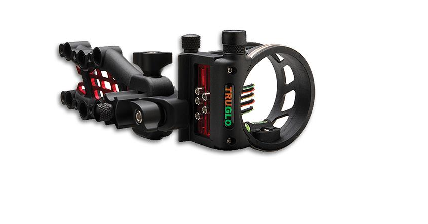 TRUGLO COMPOUND SIGHT CARBON HYBRID MICRO  .019 5PIN  BLACK