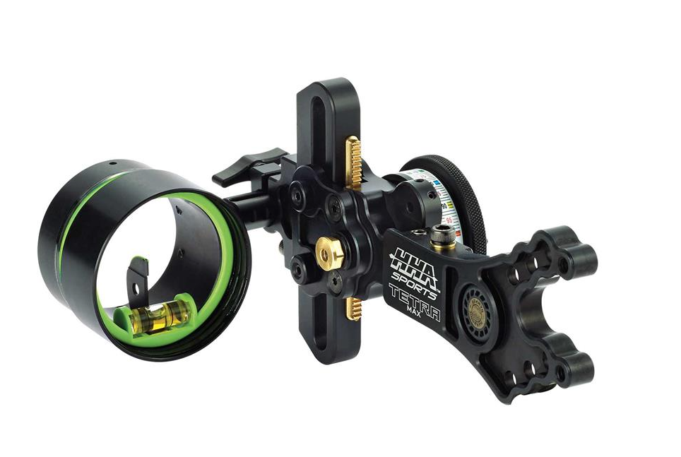 HHA COMPOUND SIGHT TETRA MAX 5510 1 PIN .010"  1" 5/8 W/RHEOSTAT