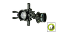 SPOT HOGG COMPOUND SIGHT FAST EDDIE MRT 2 PIN MICRO BLACK
