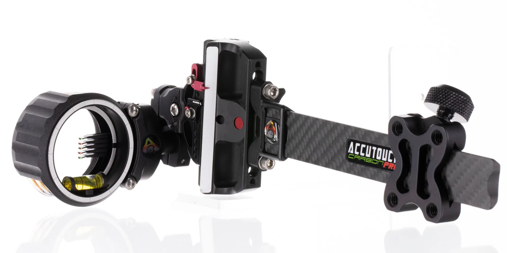 AXCEL ACCUTOUCH CARBON PRO SLIDER W/DAMP. ACCUSTAT II SCOPE - 3 PIN BLACK .010