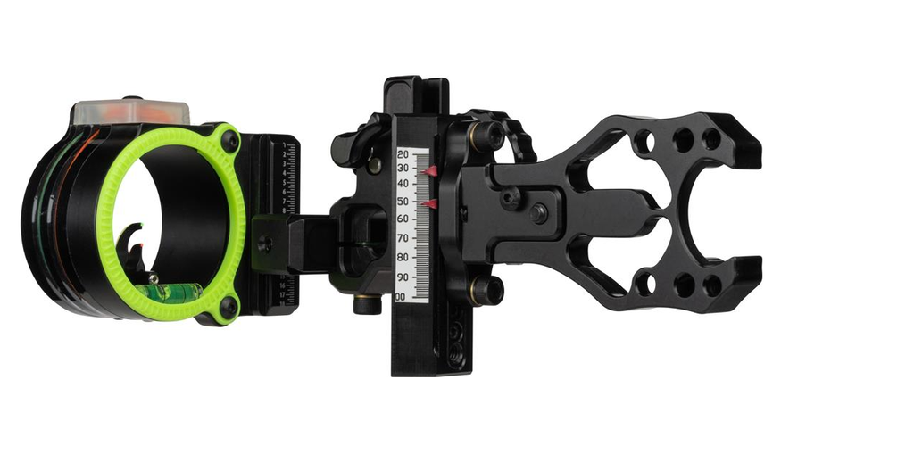 BLACK GOLD COMPOUND SIGHT ASCENT MOUNTAIN LITE HD DUAL TRACK/ 2 PIN VERTICAL .019" BLACK