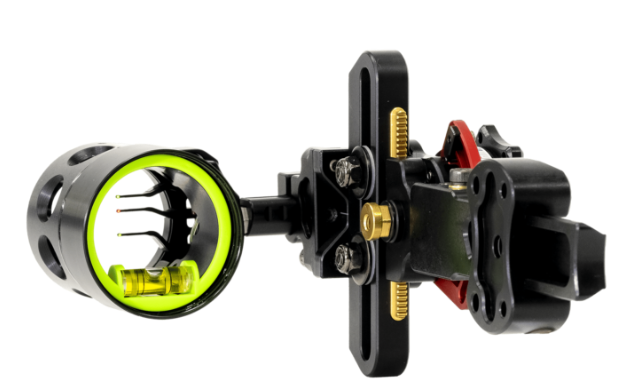 HHA COMPOUND SIGHTS SHORT BAR TETRA DOVETAIL RYZ X3 3 PIN .010"