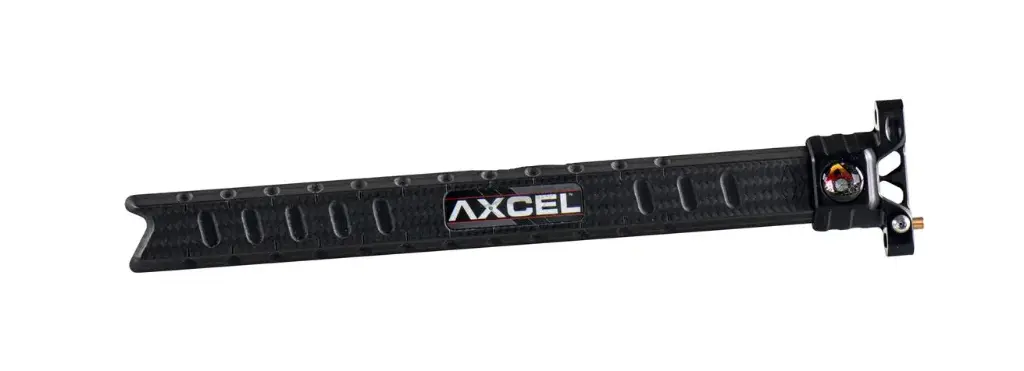 AXCEL SIGHT PARTS UHM DIAMOND WEAVE CARBON BAR 9"  EXTENSION BAR BLACK