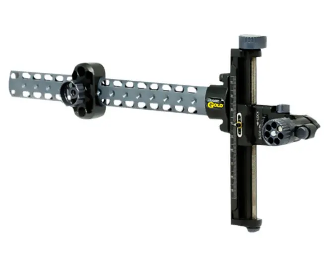 BLACK GOLD RECURVE SIGHTS COMPETITION OLYMPIC 9" GREY