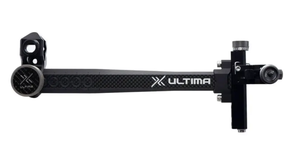 SHIBUYA RECURVE SIGHTS ULTIMA RC PRO 320-9-A DOUBLE MOUNT BLACK